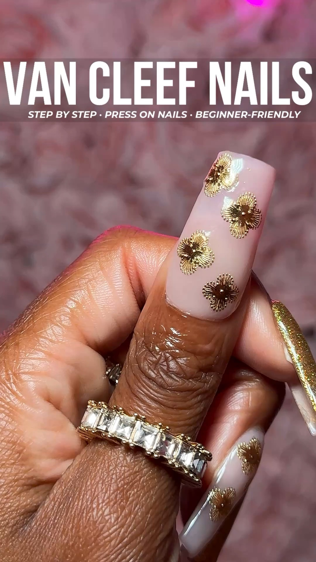 Here’s everything I used to make these Van Cleef inspired press on nails at home 💅🏾✨

I got everything on Amazon!

Check out my YouTube channel for a full step-by-step tutorial 💖.￼

#LTKBeauty