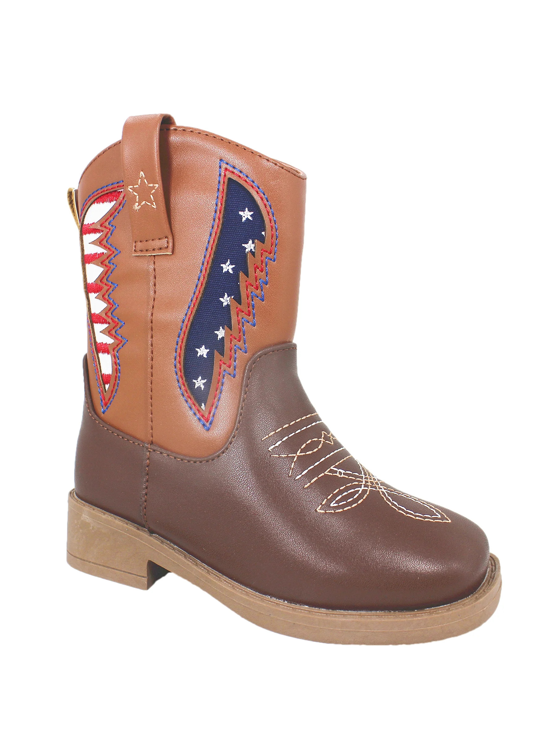 Pawz Little and Big Boys Western Boots, Sizes 5-12 | Walmart (US)