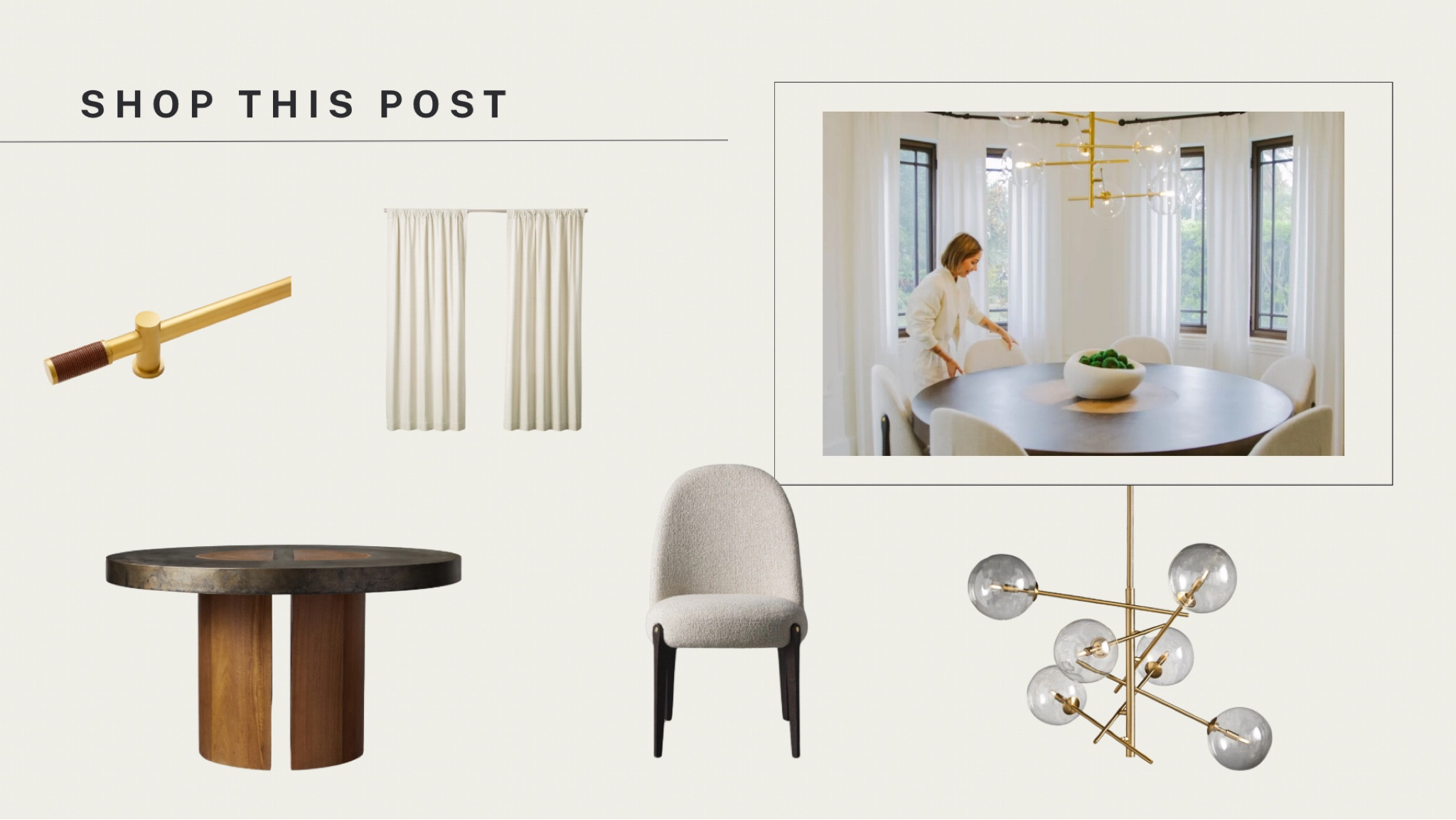 Arhaus Dining room 