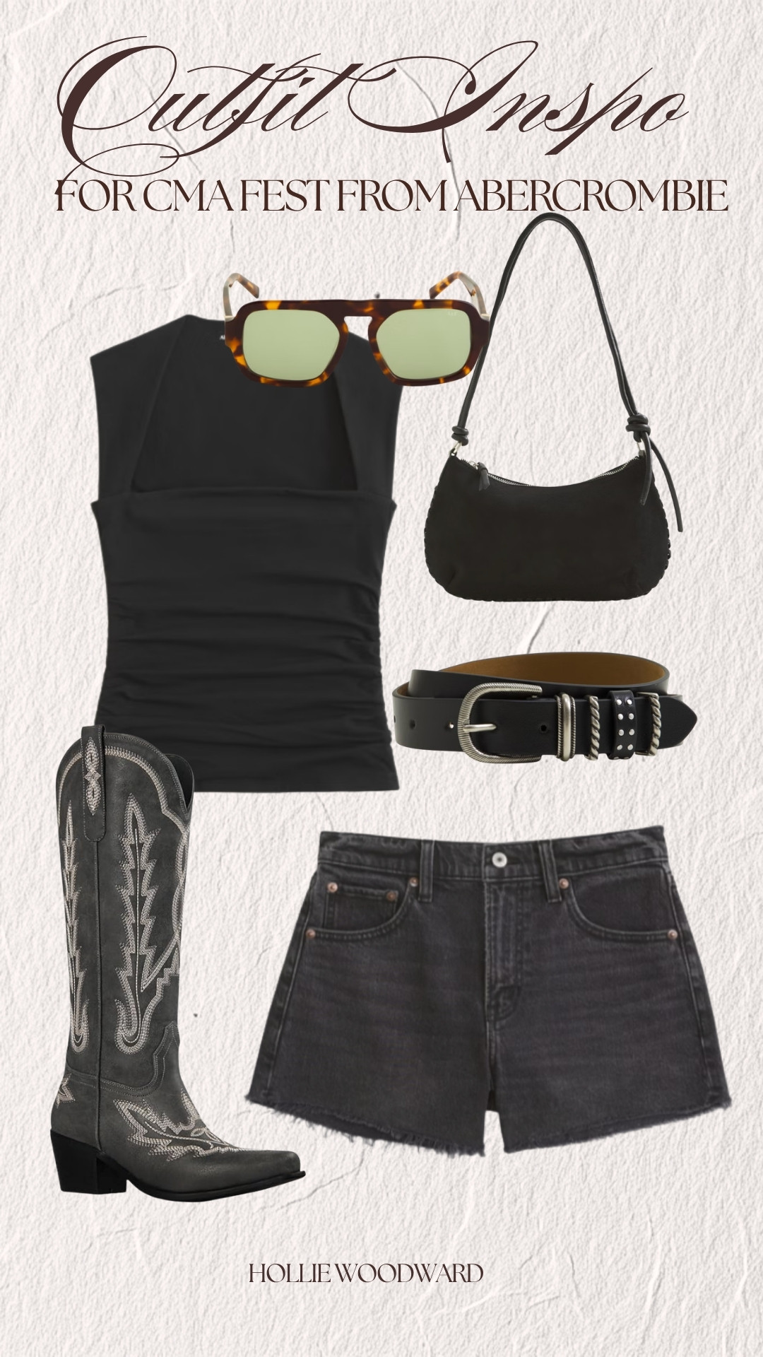 CMA fest outfit inspo from abercrombie 🖤 

 #LTKxAbercrombie