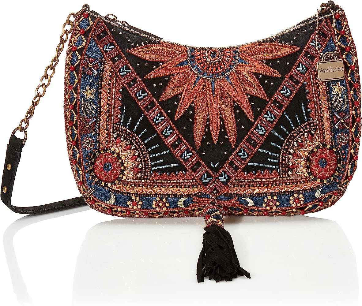 Mary Frances womens Tarot Reader Crossbody Handbag Sling Bag, Multi, Small US | Amazon (US)