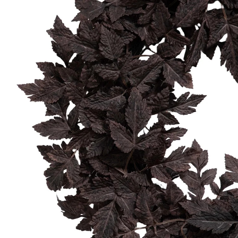 My Texas House Layered Foliage Wreath, Plum, 24" | Walmart (US)