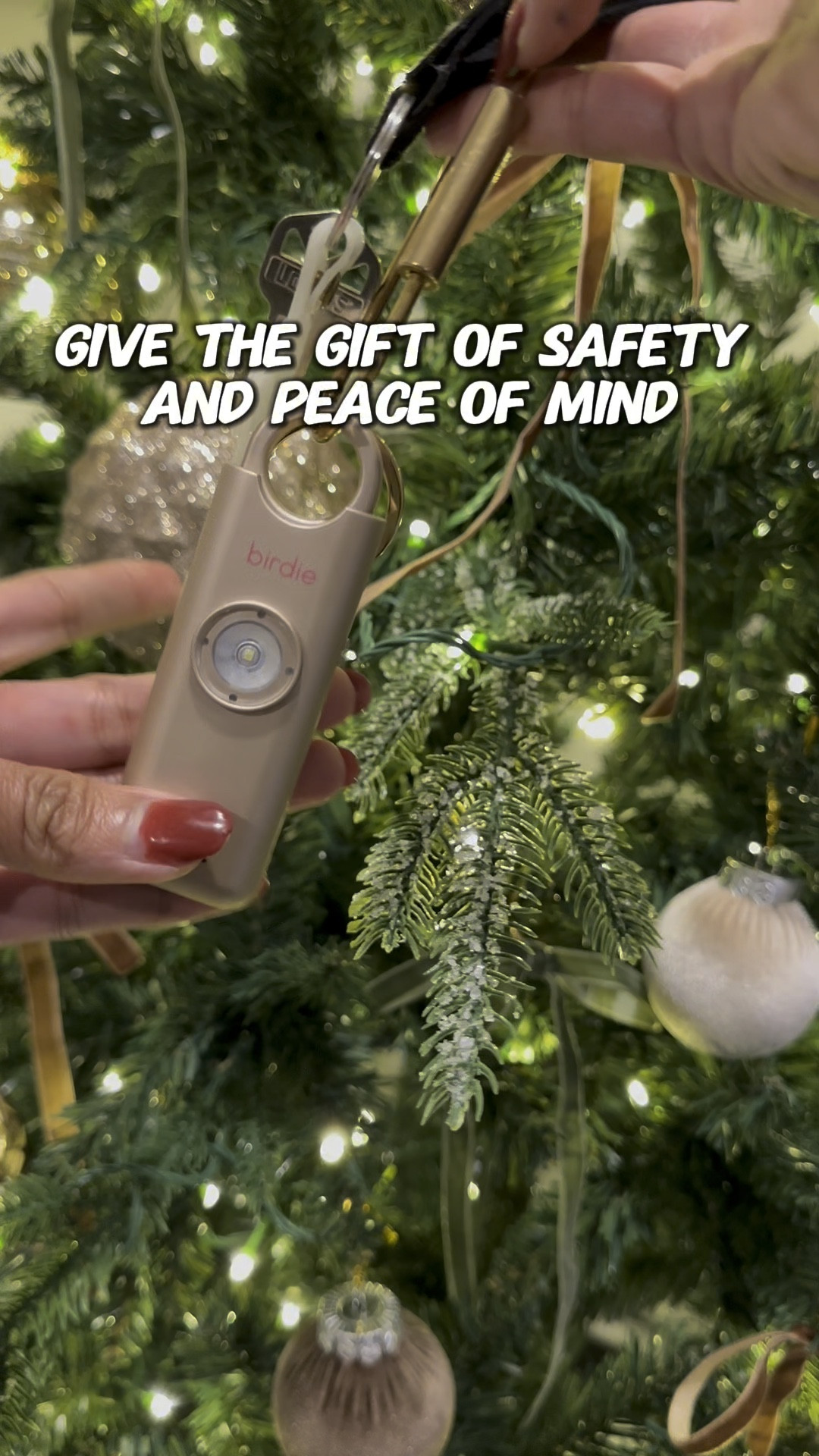 Give the Gift Of Safety and Peace of Mind 
Personal Alarm, gifts for her, gifts for him

#LTKVideo #LTKHoliday #LTKGiftGuide