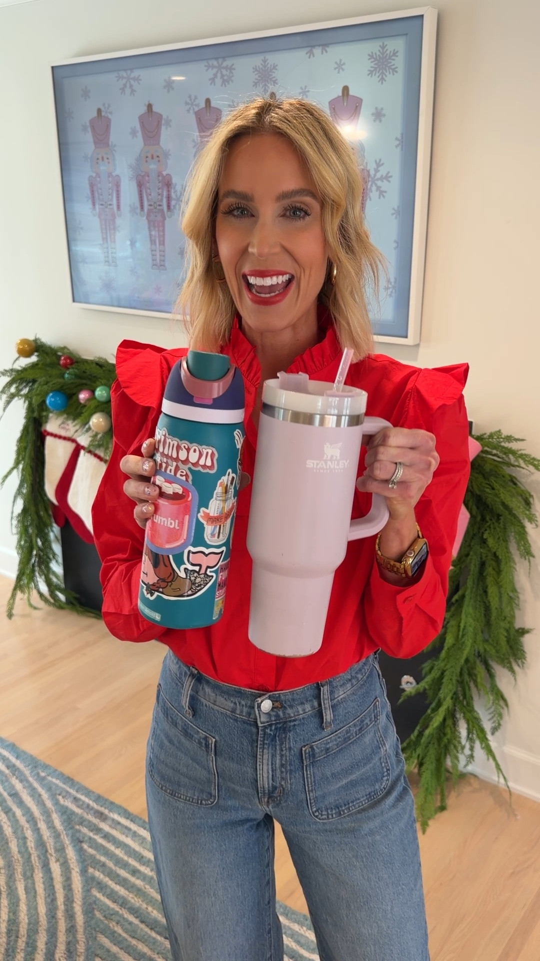 Best of Amazon stocking stuffer gift ideas!! If you’re looking for gift ideas for the lady in your life, these are all easy and affordable and span all ages!! 

Touchland hand sanitizer, best lip mask, luxurious shower oil, the best heatless curling system, an affordable face serum, and Odwalla and Stanley cups on sale!  

@amazon #ad #founditonamazon #Winterfavorites2025