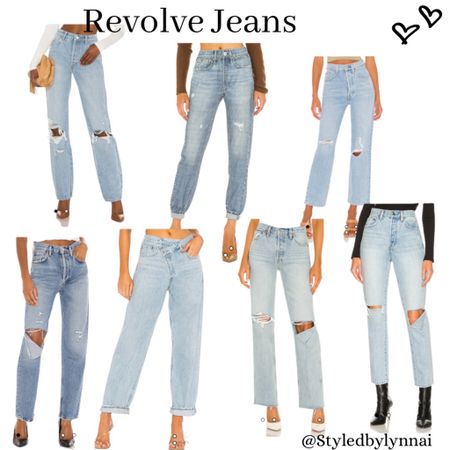 Agolde jeans - jeans - denim - high waisted denim - high waisted jeans - light washed jeans - distressed jeans - 

#LTKSeasonal #LTKstyletip #LTKworkwear