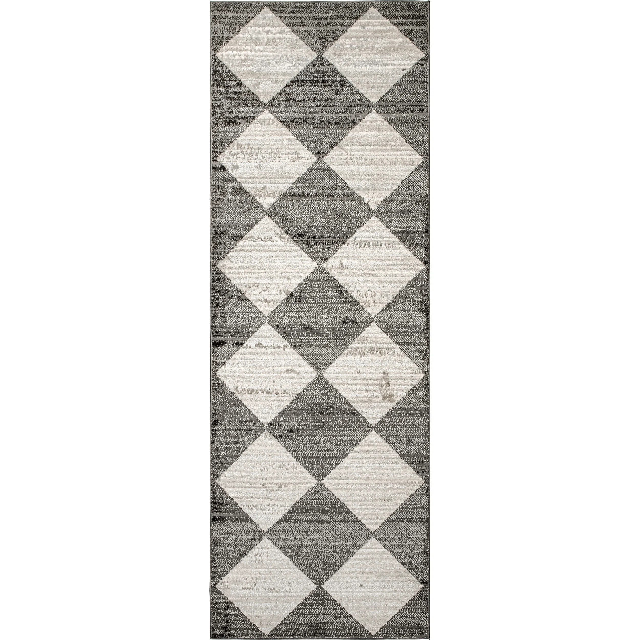 Delucia Geometric Gray/Beige Area Rug | Wayfair North America