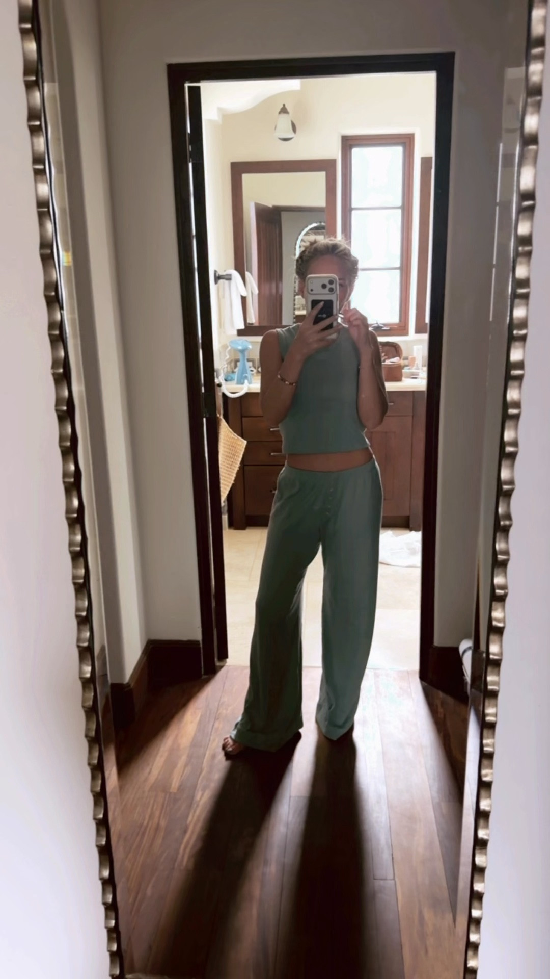 Love least pj sets they have white and different tops or tanks 