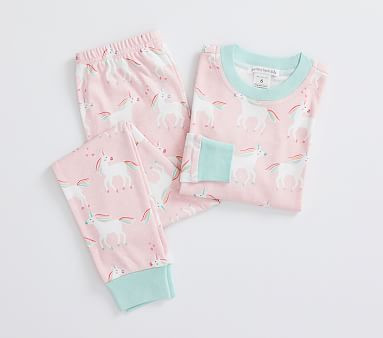 Rainbow Unicorn Pajama Set | Pottery Barn Kids