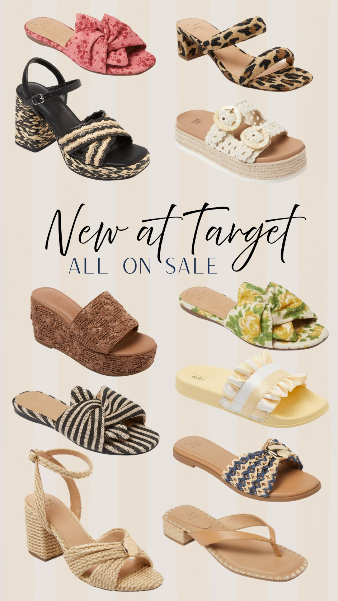 Target shoes on Sale! Great new arrivals! 

THEBLOOMINGNEST shoes slides sandals sale 

#LTKSaleAlert #LTKSeasonal