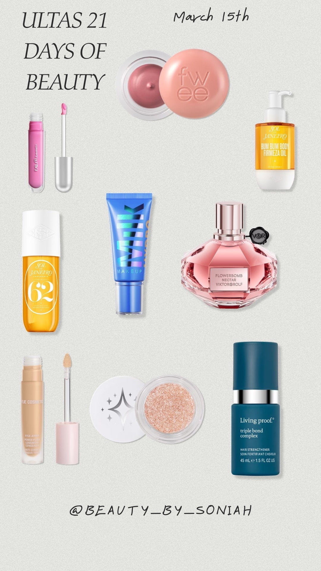 Ultas 21 days of beauty deals 
3/15

#LTKOver40 #LTKSpringSale #LTKBeauty