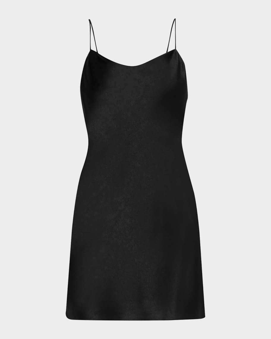 Alice + Olivia Harmony Mini Slip Dress | Neiman Marcus