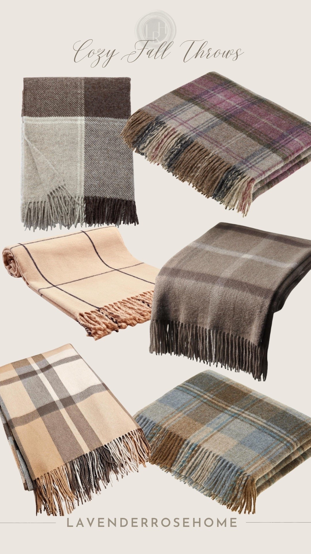 Fall plaid throws. An easy way to add warmth and texture for cozy season - drape one over a chair or ottoman for an inviting layered look. I rounded up some favorites from Amazon, all linked here.

#LTKHome #LTKSeasonal