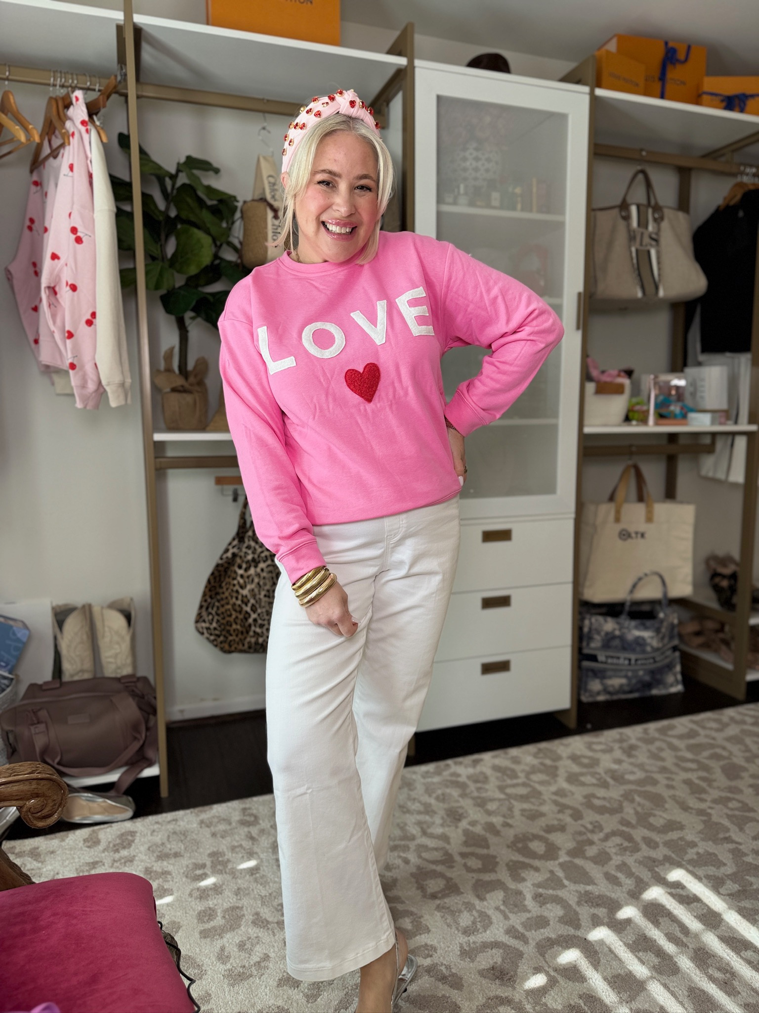 This LOVE sweater from Avara is the cutest! We can all use love right now. Use code WANDA15

I’m in the medium. 

#LTKSeasonal #LTKMidsize #LTKOver40