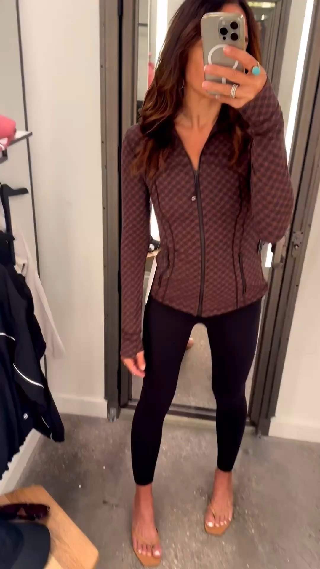 Define jacket in jacquard! Love in sz 6
Leggings size 6

#LTKfitnessgoals