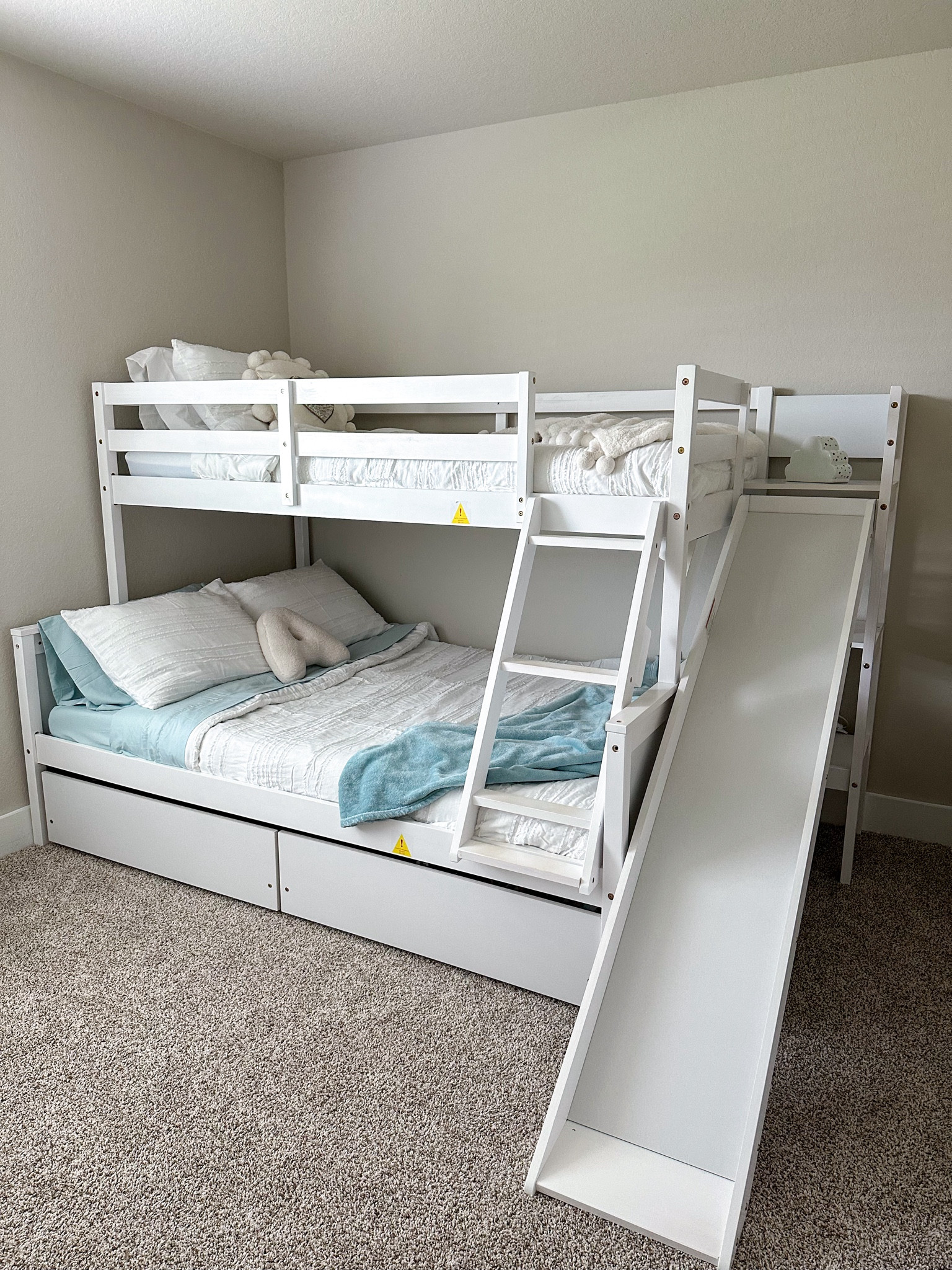 Twin over full bunk bed with slide

Kids beds, toddler bed, bunk beds, bunk beds with slide, full size white bed, kids bedroom inspo, girls bedroom, Amazon home 

#LTKHome #LTKFamily #LTKKids
