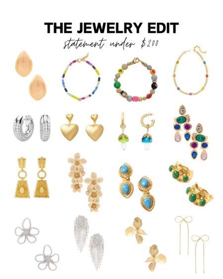 The Jewelry Edit: Statement under $200