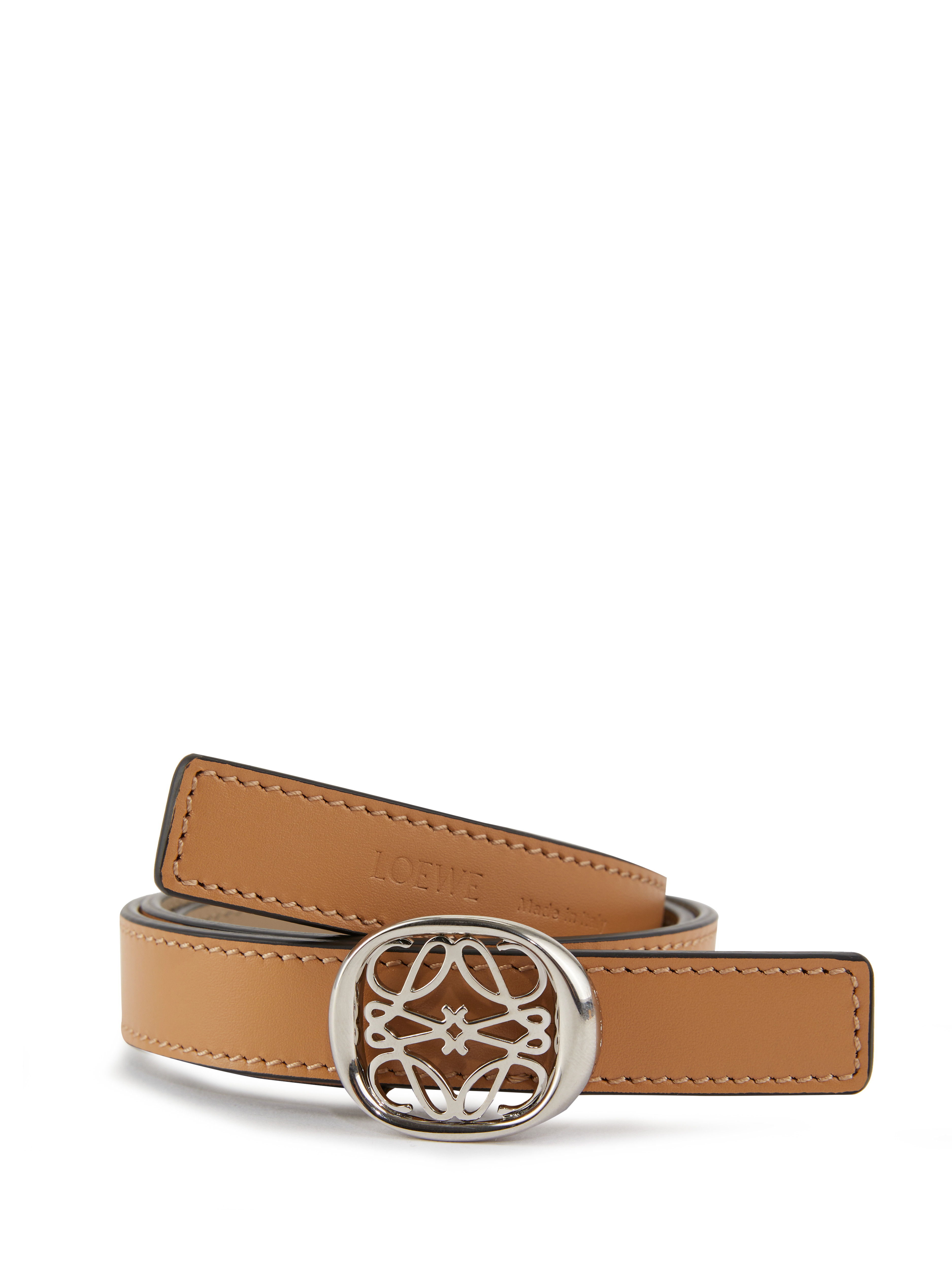 Wendbarer Ledergürtel mit Anagram-Schnalle Crème/Beige | 70 | 2100006509038 | Unger-Fashion.com