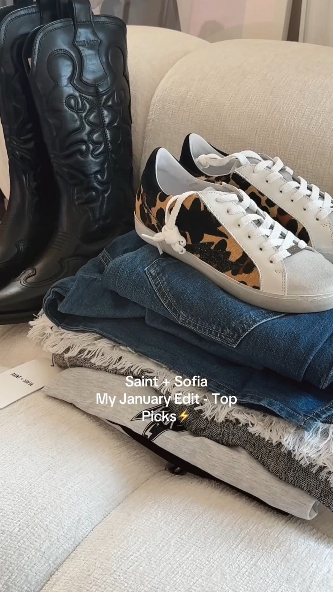 Unboxing my January Edit with Saint + Sofia - top picks

#LTKgrwm #LTKootd #LTKSaleAlert
