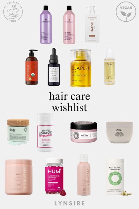 Elevate your hair care routine with vegan and cruelty-free products. From nourishing shampoos to rejuvenating hair masks, explore top brands like Vegamour and Pureology for a wishlist that pampers your hair.

#LTKover40 #LTKparties #LTKfindsunder50