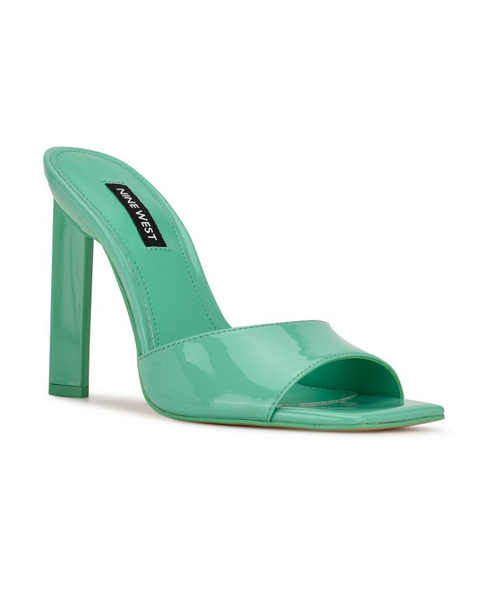 Nine West Women's Haveit Heeled Slide Sandals & Reviews - Sandals - Shoes - Macy's | Macys (US)