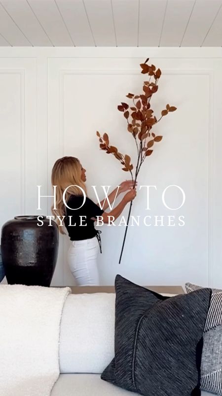 Fluffing and styling your branches will create a Designer Look arrangement. Here are some of my favorite fall branches  

#LTKstyletip #LTKSeasonal #LTKhome