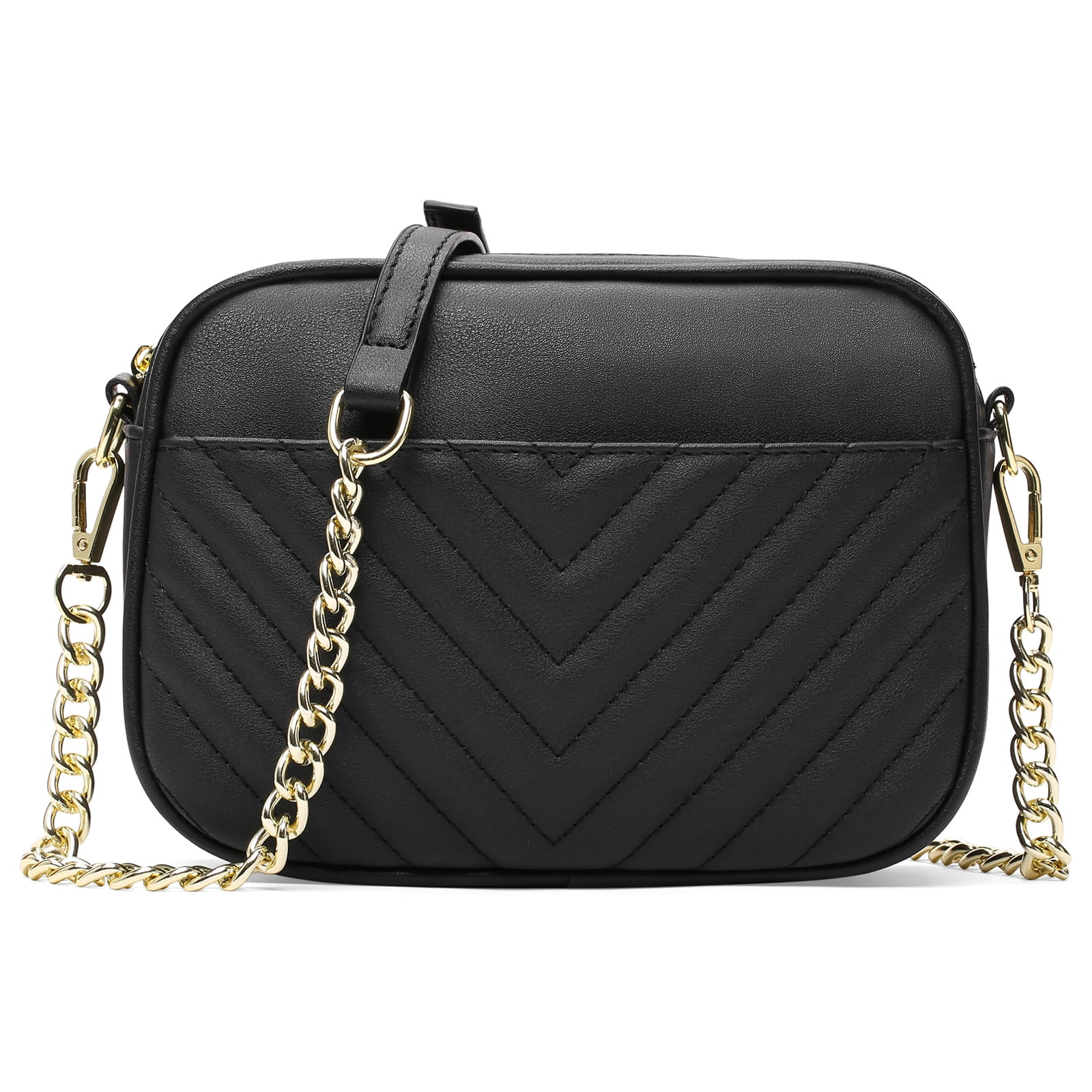 Falan Mule Crossbody for Women Small Leather Handbag Shoulder Purse with Chain Strap - Walmart.co... | Walmart (US)