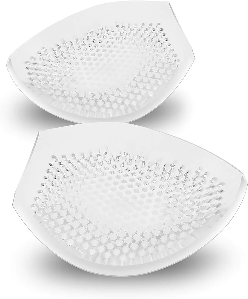 Yofidra Silicone Bra Inserts and Breast Enhancers, Add 2 Cups, Breathable, Reusable,1 Pair | Amazon (US)