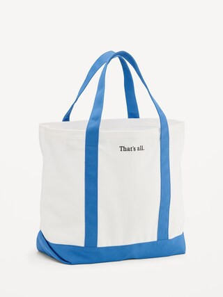 Old Navy x The Devil Wears Prada Large Canvas Tote Bag | Old Navy (US)