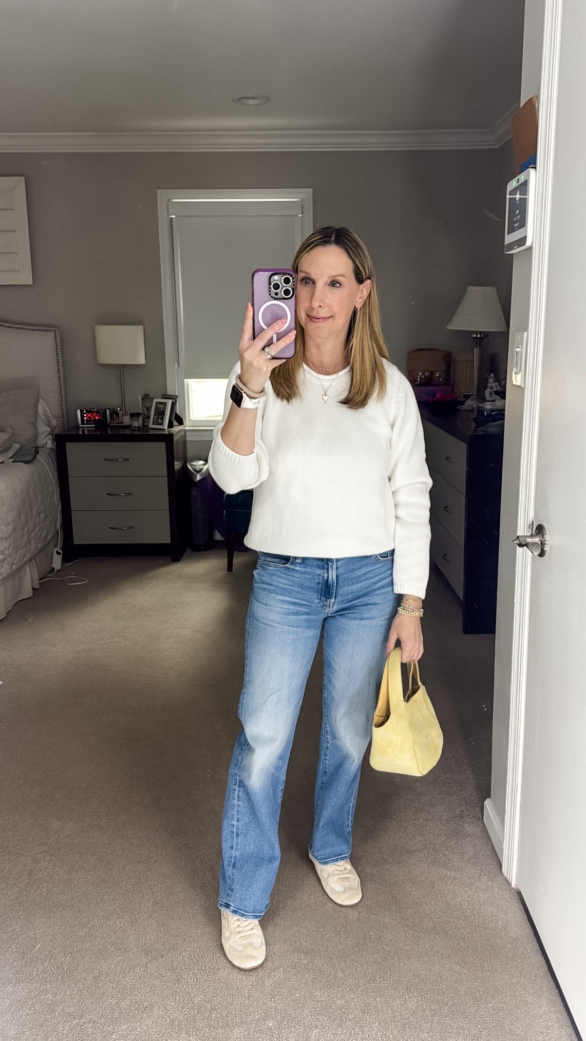 Sunday brunch outfit with friends for a cool spring day - 4/19/26


#LTKOver40 #LTKootd