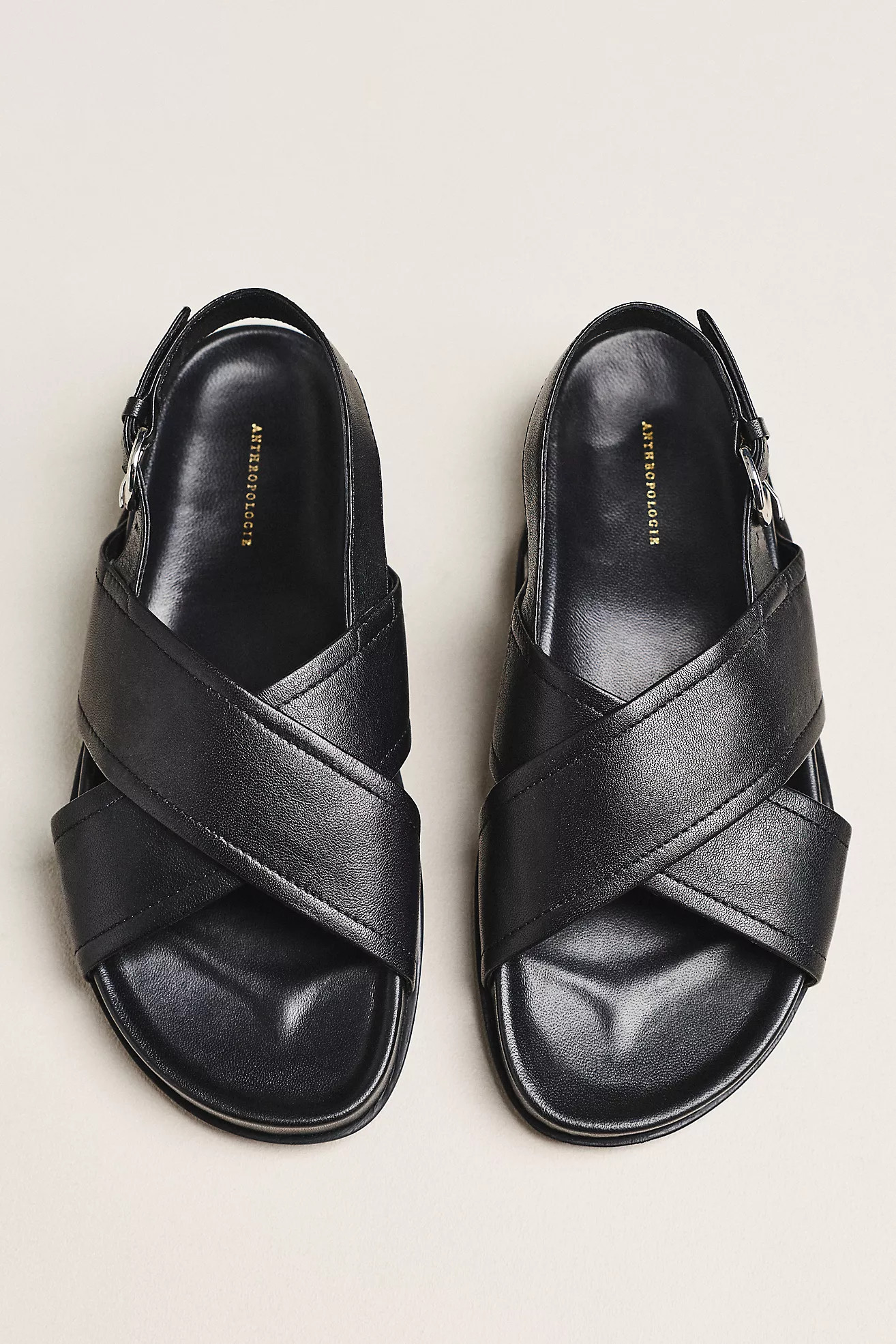 Cross-Strap Slingback Sandals | Anthropologie (US)