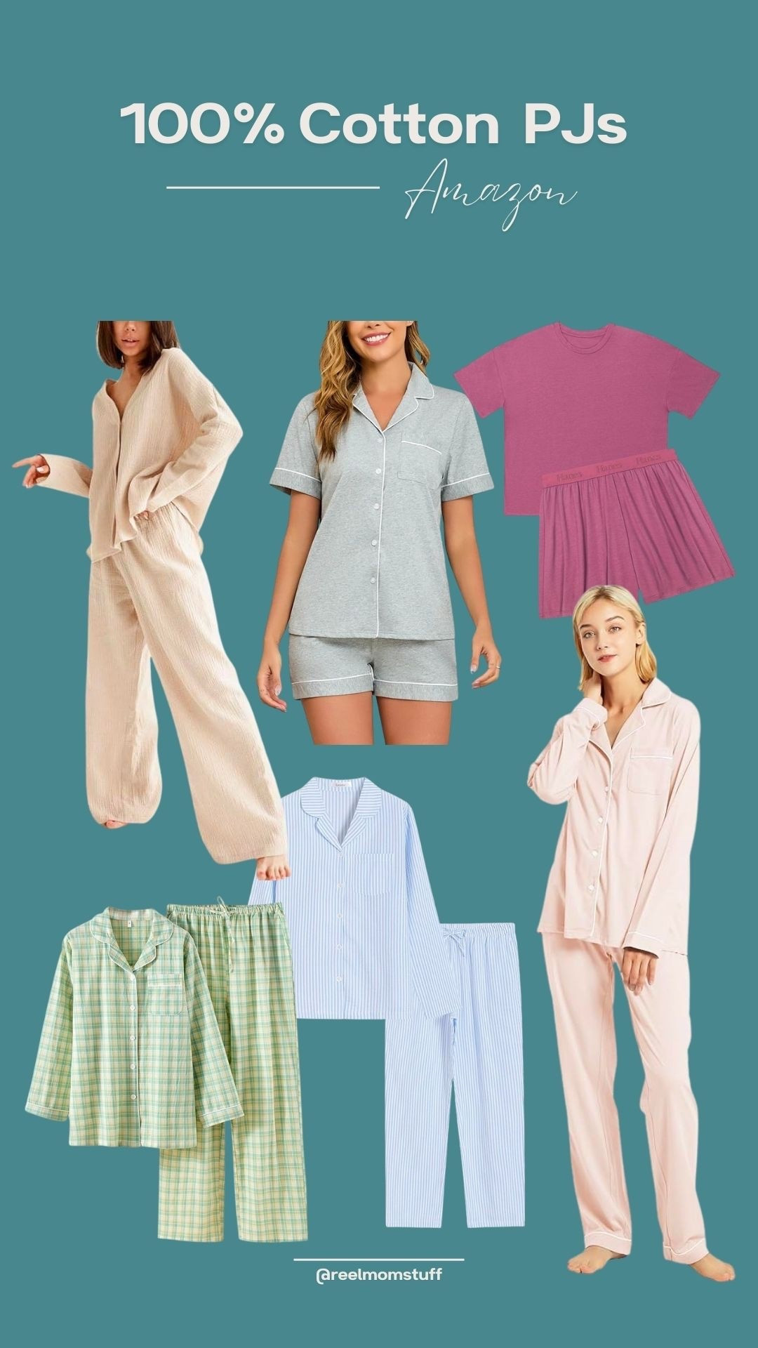 100% cotton pjs to treat yourself!! 

#LTKFindsUnder50
