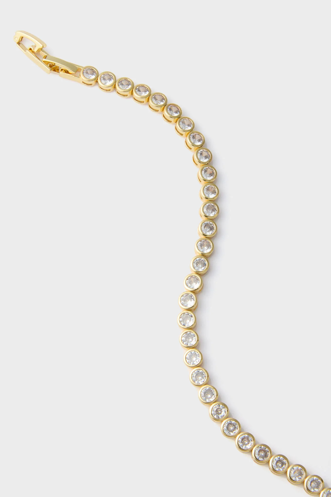 Gold Bezel Tennis Bracelet | Tuckernuck (US)