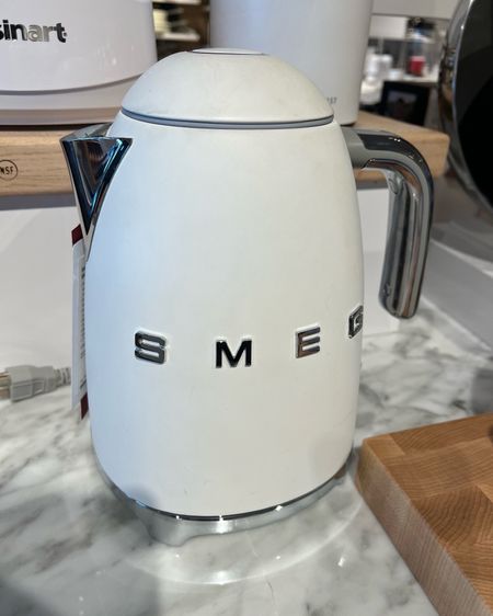 This SMEG electric kettle is a great gift to give for Mother’s or Father’s Day, weddings or engagements or someone just starting out on their own after graduation. It’s classic, timeless and comes in lots of colors to match any kitchen. I linked a few different product offering from this line including a milk frother. 

#LTKwedding #LTKGiftGuide #LTKhome