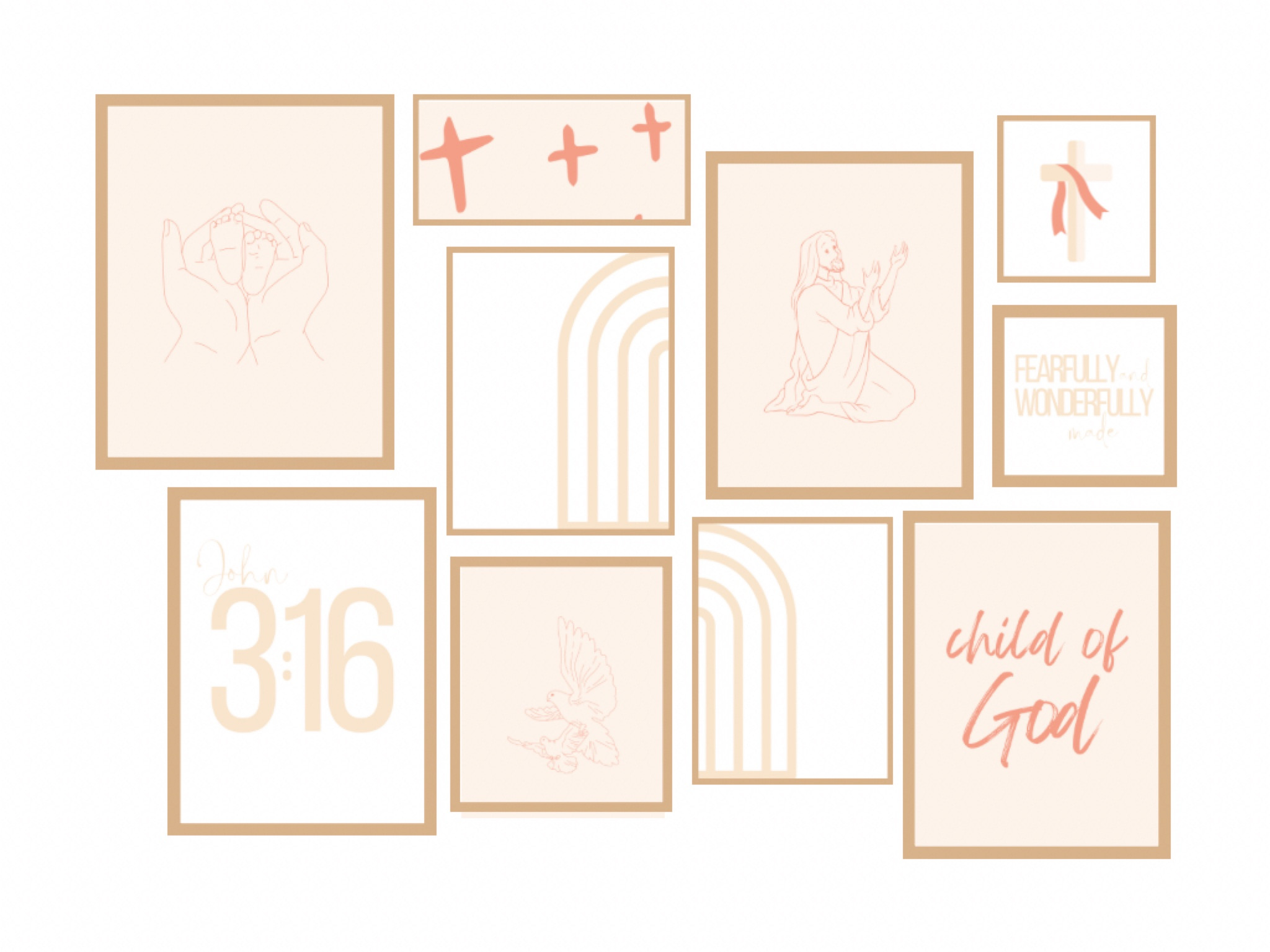 Another printable set is live! I am loving this one for a baby girl nursery 🩷

#LTKhome #LTKbaby #LTKfamily