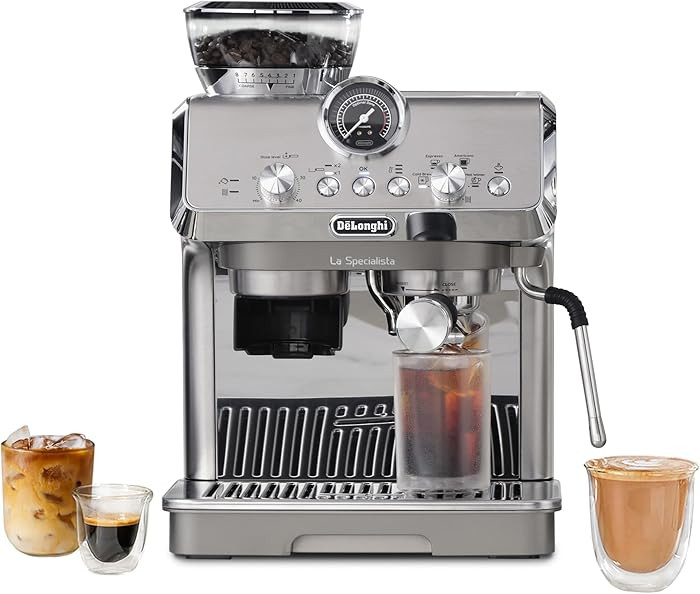 De'Longhi La Specialista Arte Evo Espresso Machine - Compact Cold Brew Coffee Maker with Grinder,... | Amazon (US)