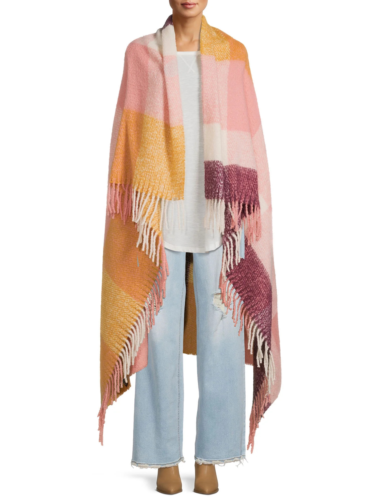 Scoop Adult Women's Blanket Scarf - Walmart.com | Walmart (US)