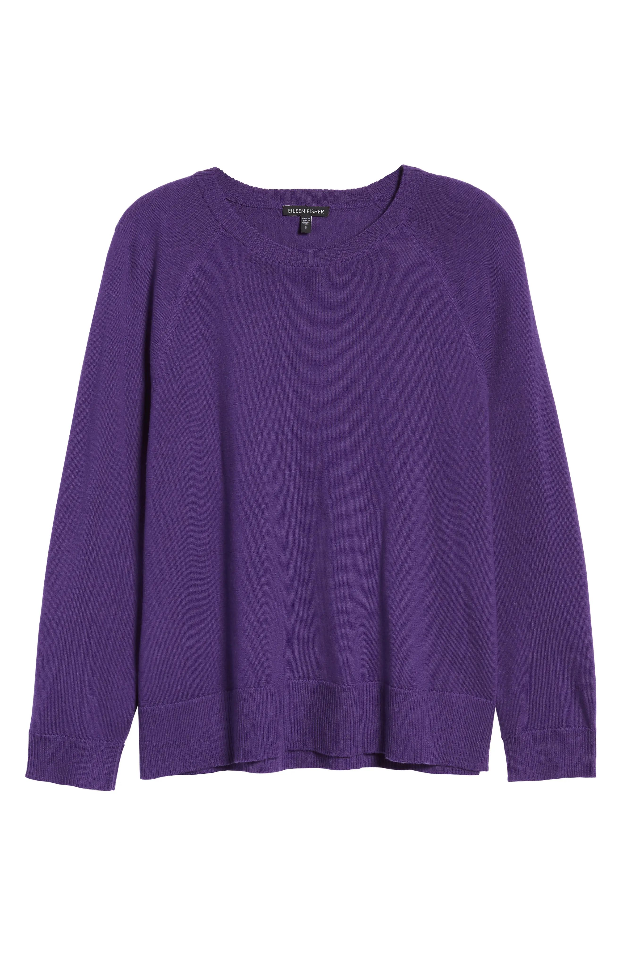 Side Slit Merino Wool Sweater | Nordstrom