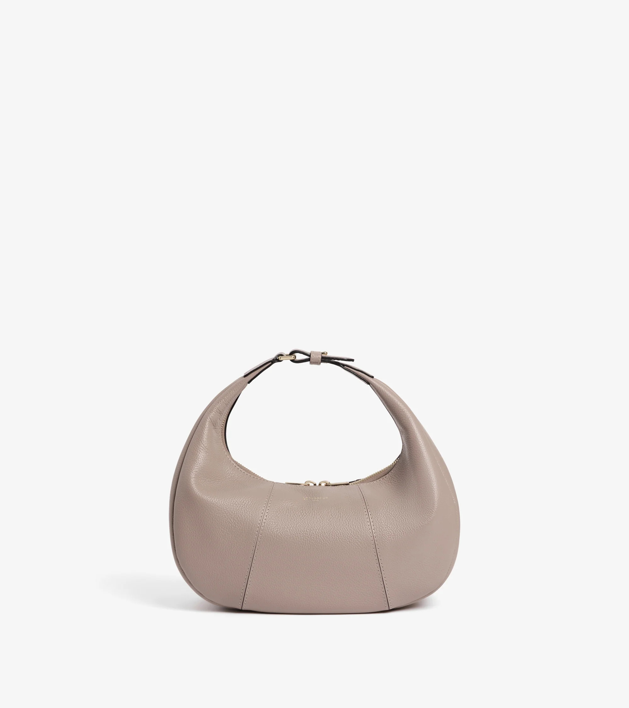 Juliette small hobo bag in grained leather | Le Tanneur