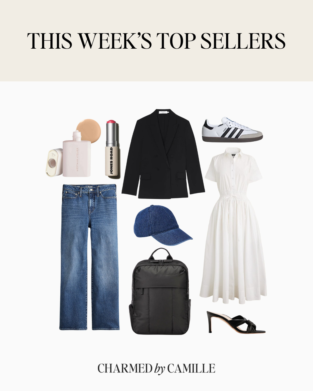 This week's top sellers ✨

spring fashion - sneakers - clean makeup - blazer - travel backpack 

 #LTKSeasonal #LTKShoeCrush #LTKItBag