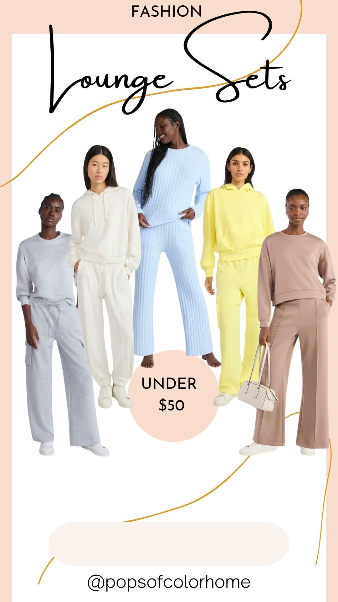 Lounge sets under $50! Perfect for around the house or on the go

#LTKFindsUnder50 #LTKActive