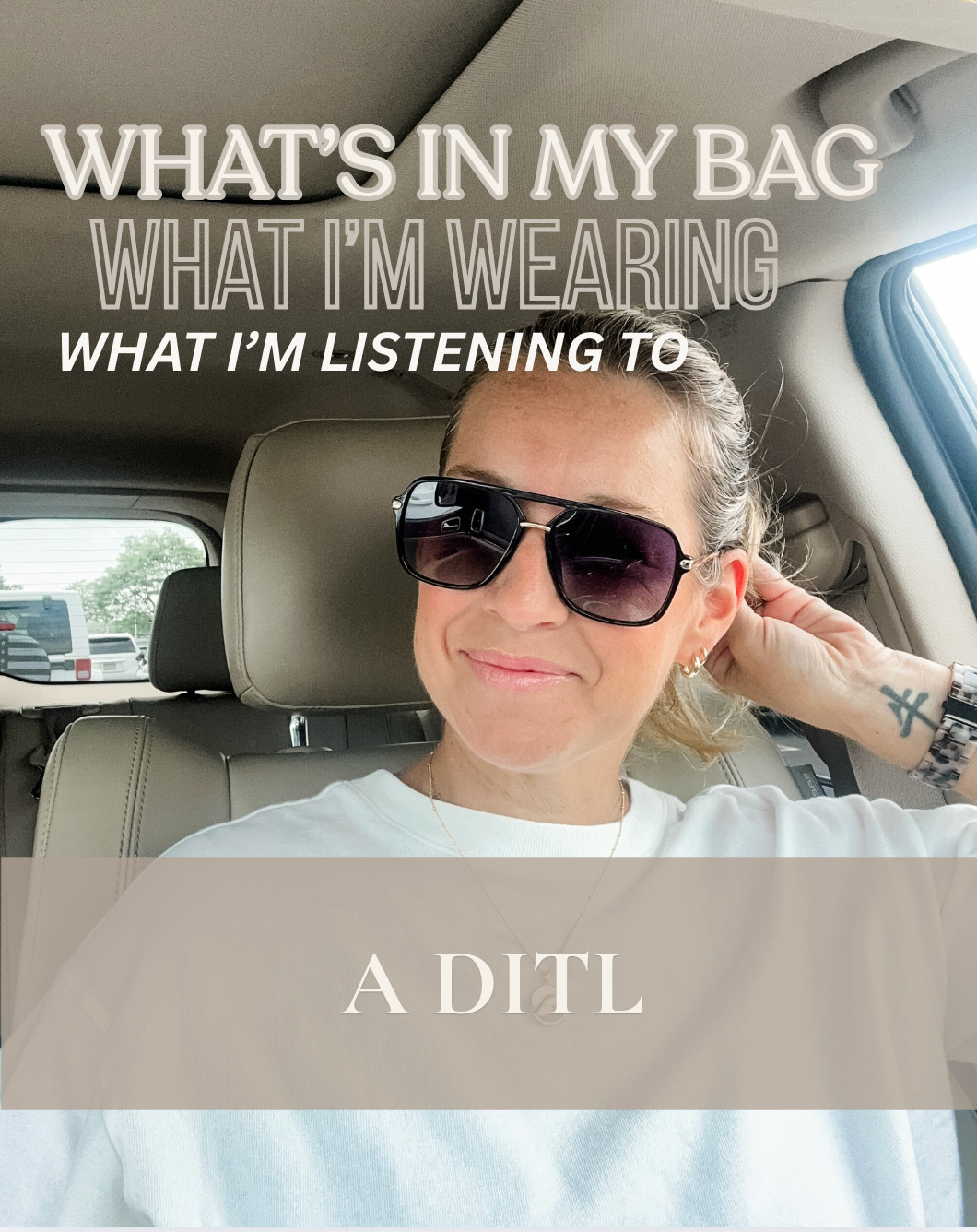 Let's be nosey! 
Some lip balm and gloss, perfume, hand sanitizer, rescue multipurpose balm, a hair clip, wallet...all I'm missing is a digital camera!  

 #LTKdayinmylife #LTKOver40 #LTKTravel