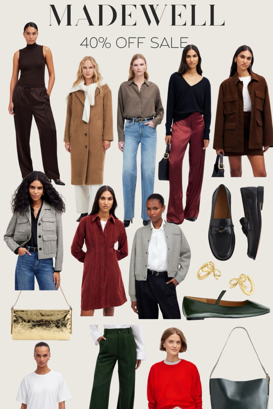40% off madewell Black Friday sale! 
Use code MADEBETTER 