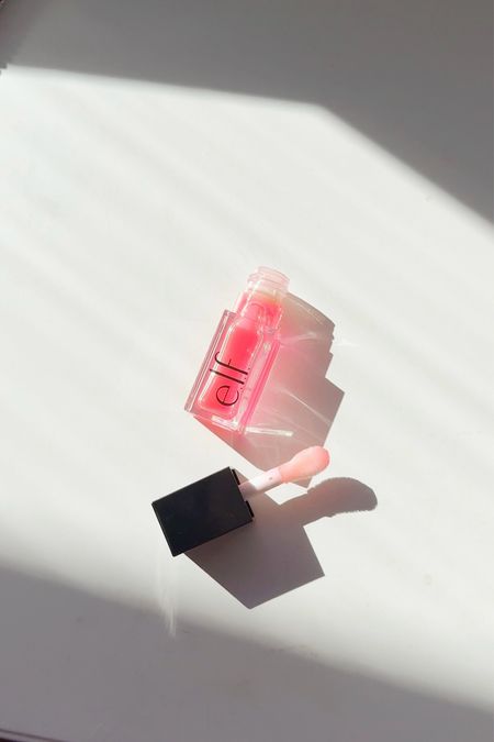 e.l.f. lip oil in shade pink quartz 
e.l.f. cosmetics 
Pink beauty 

#LTKxelfCosmetics  #LTKSeasonal 

#LTKbeauty #LTKsummer