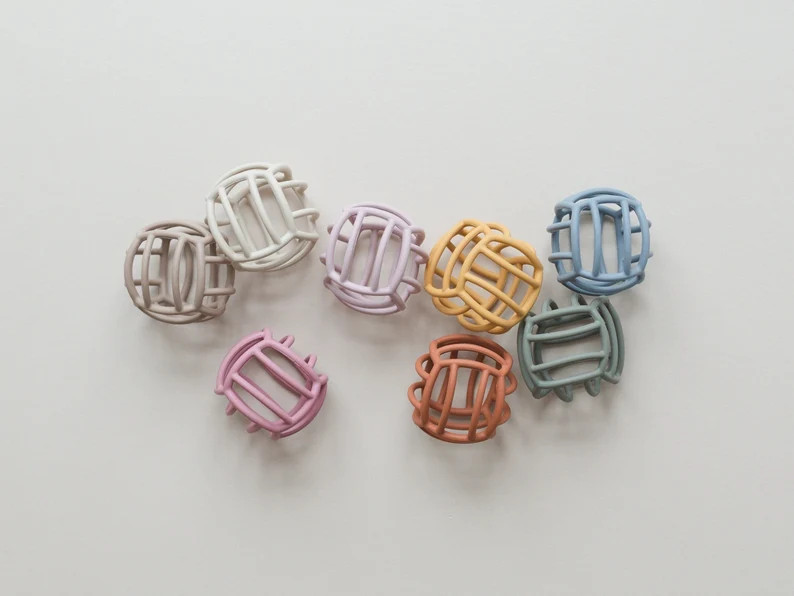 Silicone Ball Teething Toy - Silicone Teether - Silicone Teething Toy - Baby Teether - Baby Teeth... | Etsy (US)