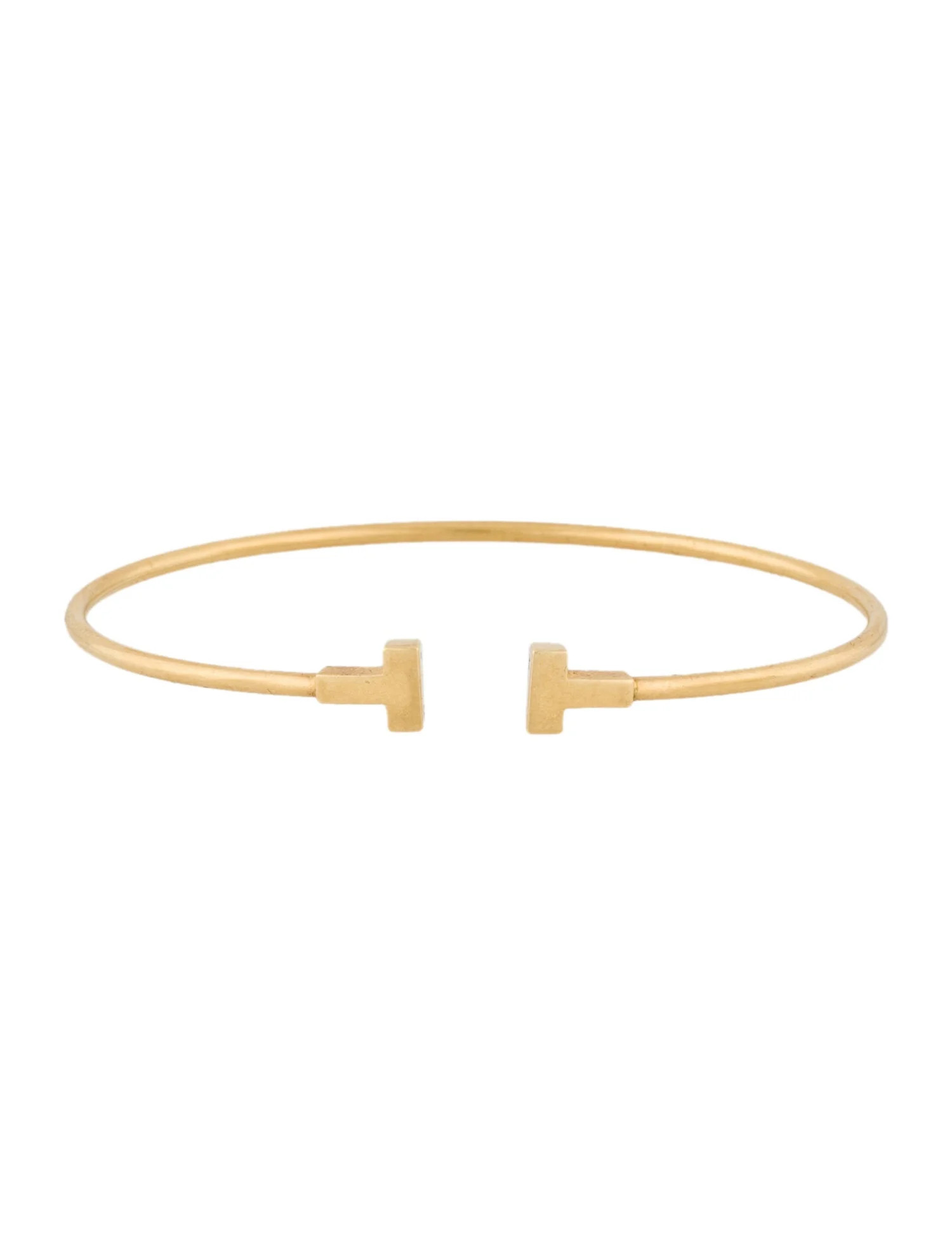 18K Narrow Wire Bracelet | The RealReal