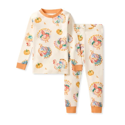 Turkey Day Organic Cotton Two-Piece Pajamas | Burt's Bees Baby
