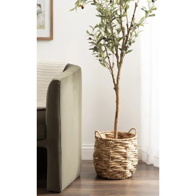 Woven Storage Basket with Handles | Wayfair North America