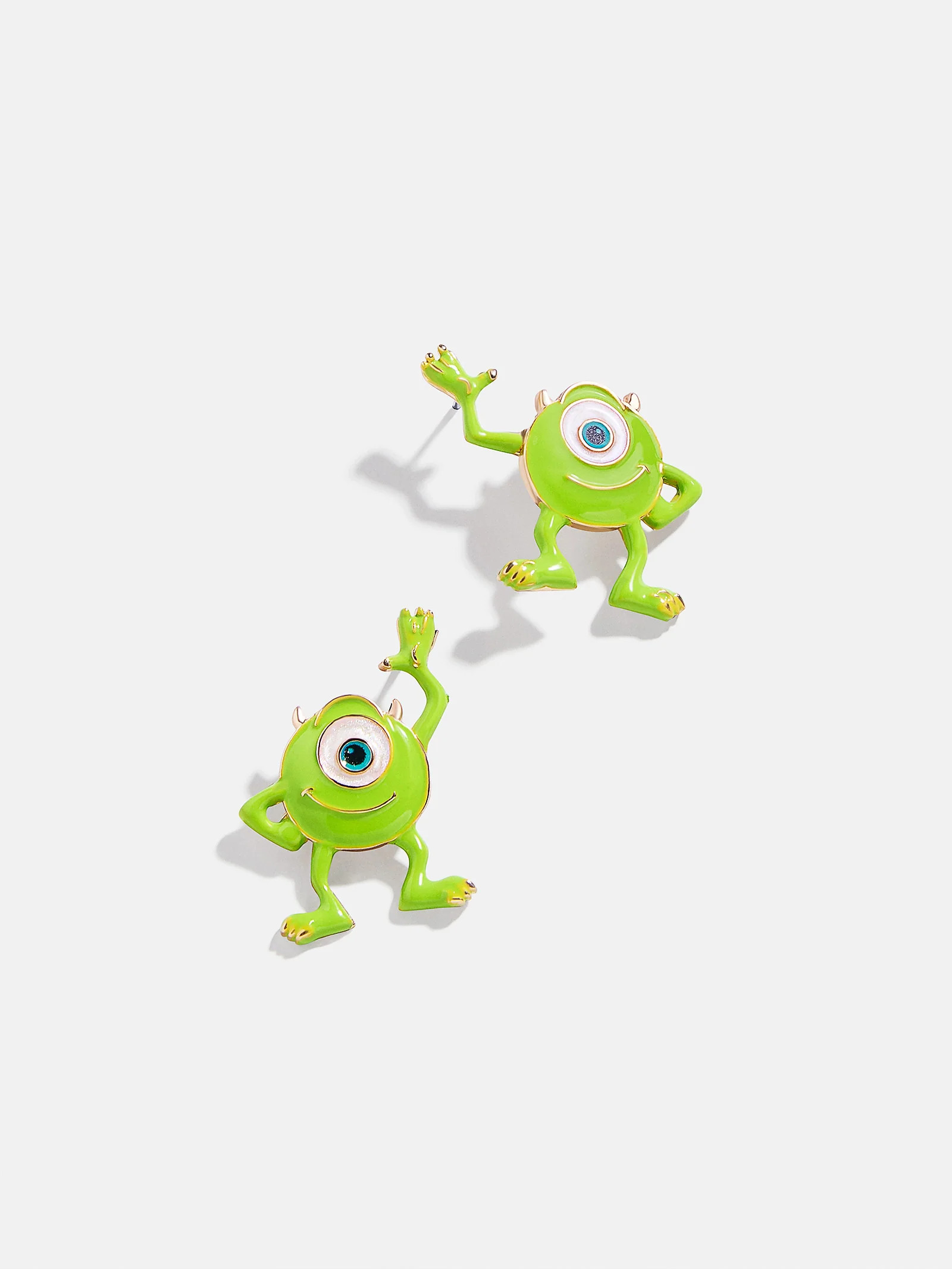 Disney Monsters Inc Pixar Earrings - Mike Wazowski | BaubleBar (US)