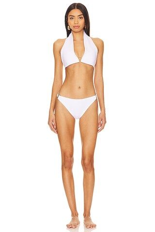 OYE Swimwear Aubrey Bikini Set in White from Revolve.com | Revolve Clothing (Global)