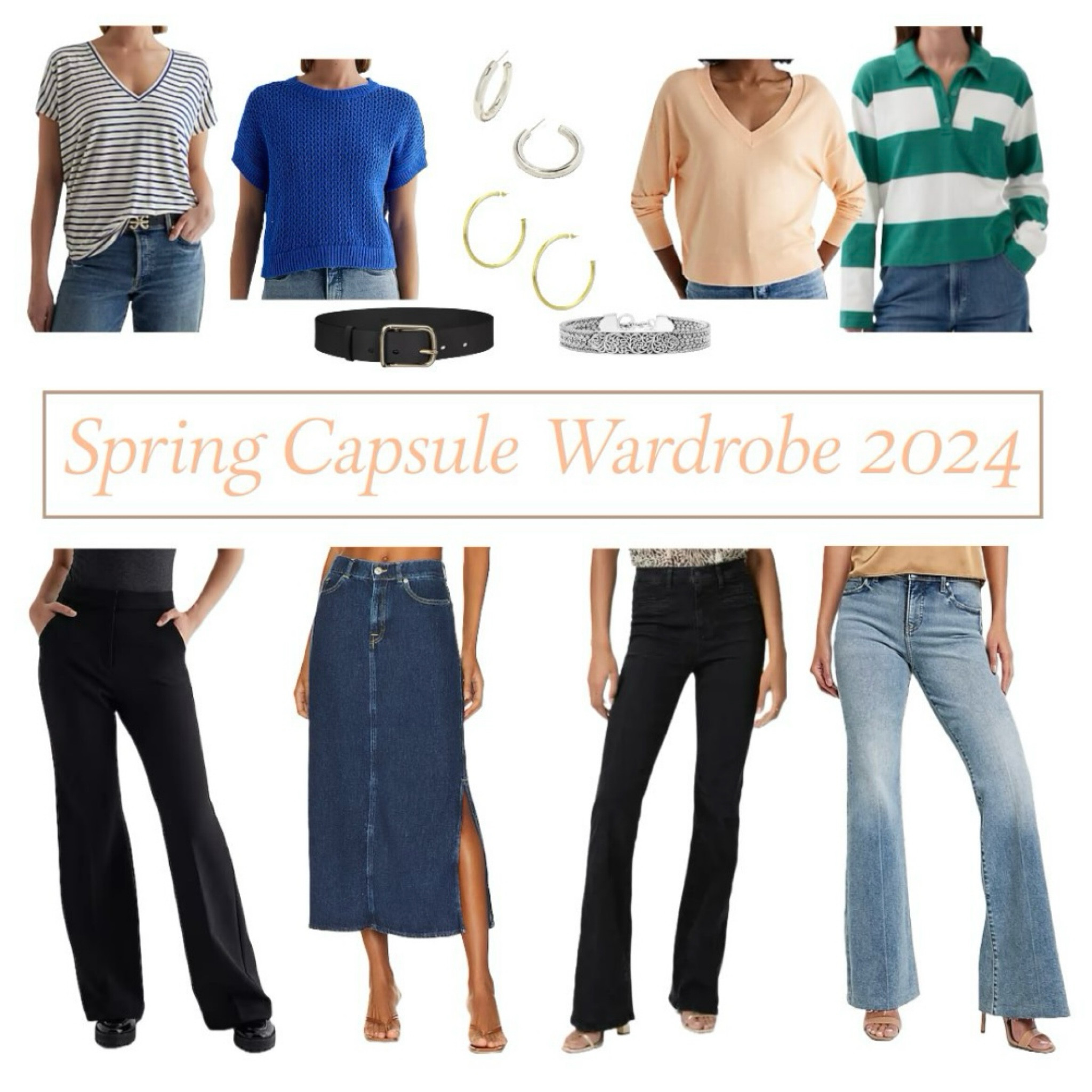 Casual spring capsule wardrobe 💕🌸

#LTKover40 #LTKfindsunder100 #LTKstyletip